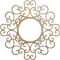 Ekena Millwork Reims Wood Fretwork Pierced Ceiling Medallion, Hickory, 38"OD x 14 1/2"ID x 1/4"T CMWP38X38X0250REHI - alternate 1